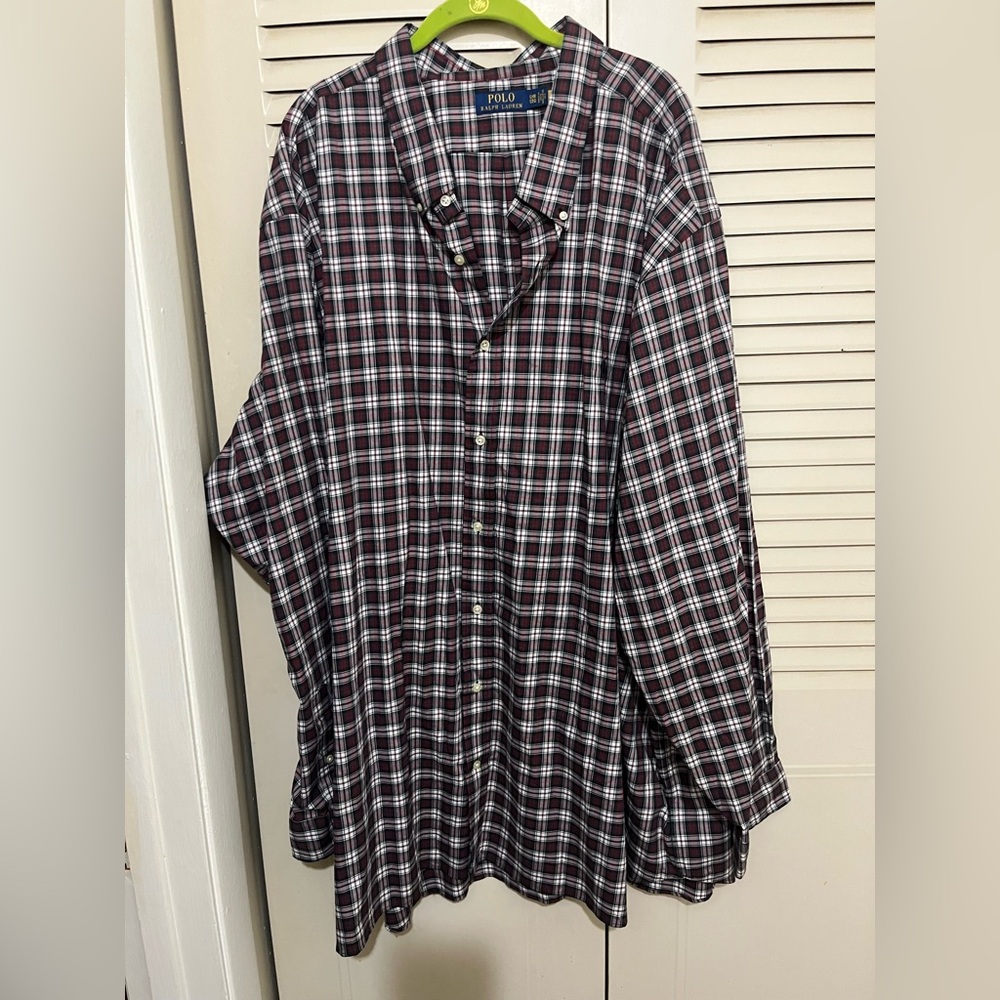 Polo Ralph Lauren long sleeved button down shirt size 5XT